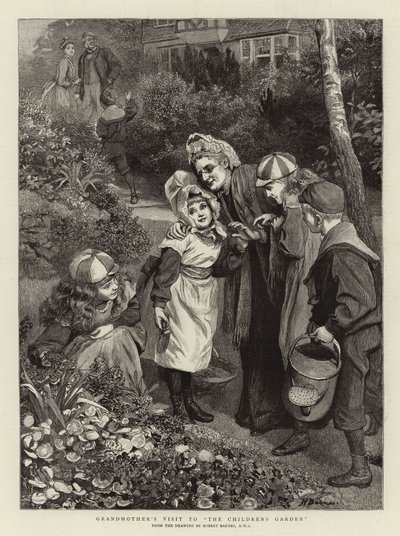 La visite de grand-mère au jardin des enfants - Robert Barnes